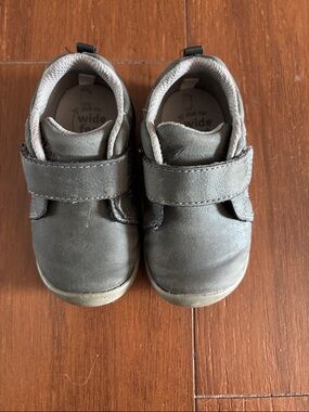 Toddler Stride Rite Gray Hook-and-Loop Casual Shoes